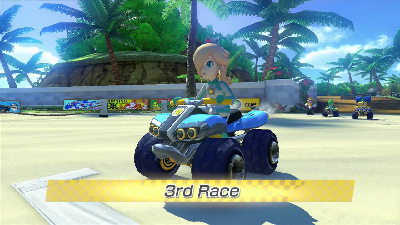 (Wii U) Mario Kart 8 (HD Gameplay) (No Commentary) - YouTube