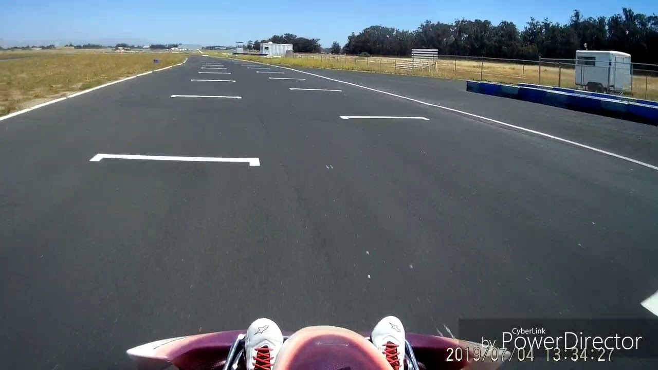 Santa Maria Kart Track - Rotax RM1 Go Kart - YouTube