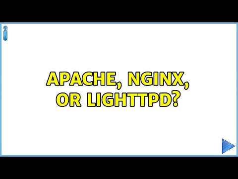 Apache, nginx, or lighttpd? (6 Solutions!!)