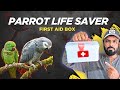 First Aid Box That Can SAVE Your Parrot’s Life | #ShaikhTanveer #PetCare #BirdHealth