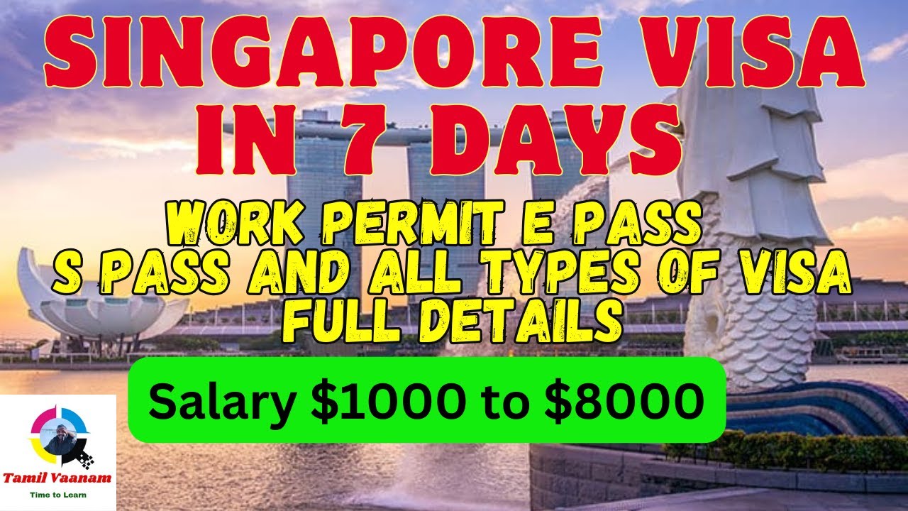 Singapore Visa in 7 Days # How to apply 