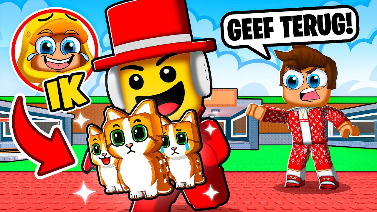 STELEN Van SCAMMER Met Een ADMIN ACCOUNT In Steal A Brainrot! (Roblox)