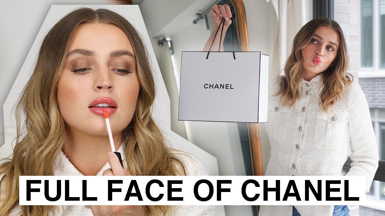 FULL FACE Using CHANEL MAKEUP 🤩 