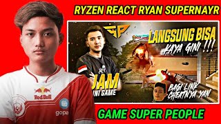 RYZEN & MIMIN HELMET BEREAKSI TERHADAP SUPERNAYR !!! GAME SUPER PEOPLE !!!
