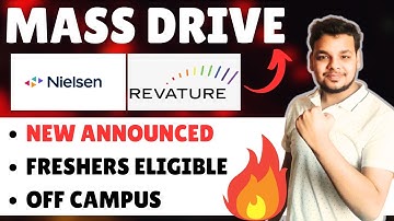 Revature Mass Drive , NIQ , IBM Hiring Updates | Off Campus Drive | 2026, 2025 batch hiring drives