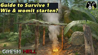 Famous Erklärbär Video! | Guide 2 survive | Wie & womit starten? | Grundlegendes! | Green Hell | Part 001 Profile