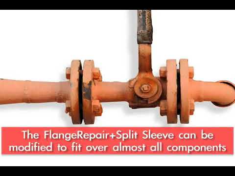 PLIDCO Flange Repair Split Sleeve - YouTube