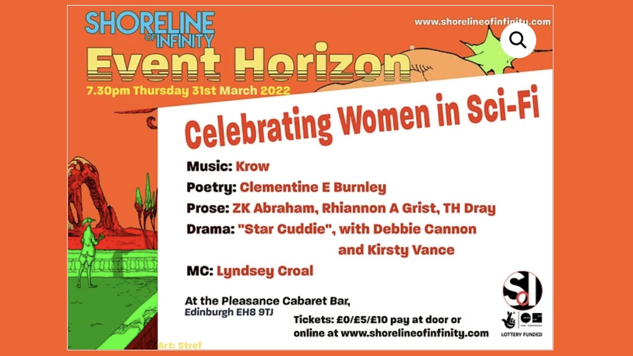 Shoreline of Infinity Event Horizon - Celebrating Women in Sci-Fi