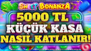 SWEET BONANZA KÜÇÜK KASA 🍭|  5000TL KASA NASIL KATLANIR 🍭 RTP ORAN BOTU NASIL KULLANILIR 🍭