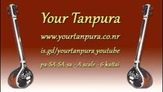 Your Tanpura - A Scale - 6 kattai