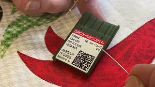 All about Needle Sizes-Longarm Quilting