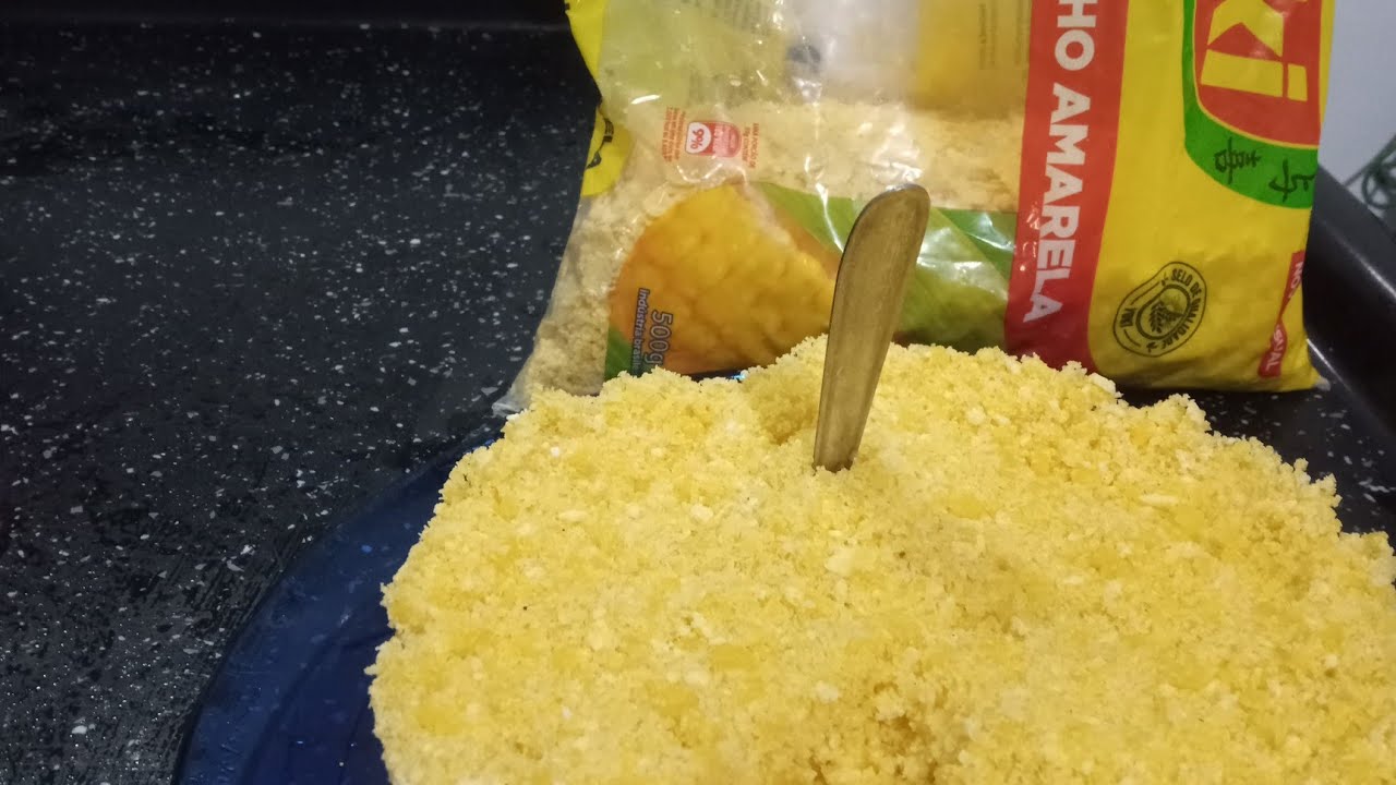 como fazer cuscuz nordestino com farinha de milho amarela é farinha de mandioca