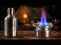 DIY Jet Alcohol Stove From a Beer Bottle | Stronger Flame & Safer Design