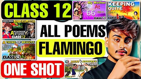All Poems Flamingo in One shot | Complete English syllables Class 12 | CBSE NCERT BOARDS