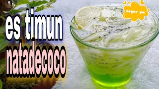 ES TIMUN NATADECOCO||minuman buka puasa yg segar