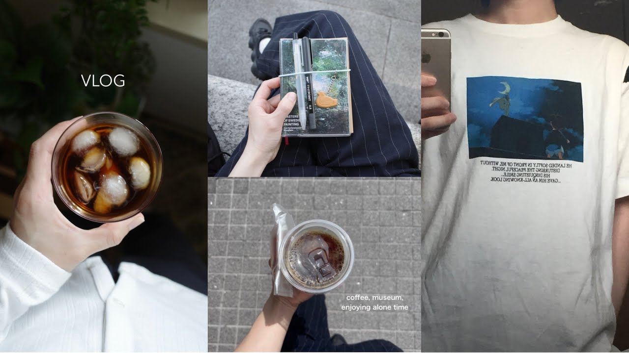 [ vlog ] ひとり時間を満喫する休日🪑5月の日常｜美術館とコーヒーとライブと, days in my life