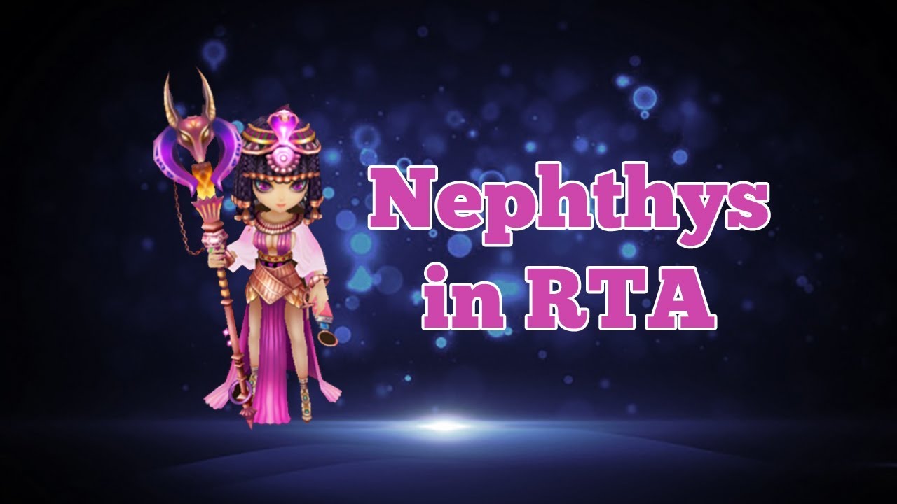 Nephthys (Dark Desert Queen) is SO OP in RTA Season 9 - Summoners War