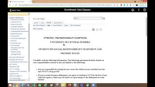 Plan Vs. Enroll & Course Registration on myUCF