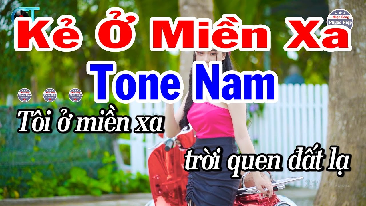 Karaoke Kẻ Ở Miền Xa Tone Nam Nhạc Beat Dễ Hát