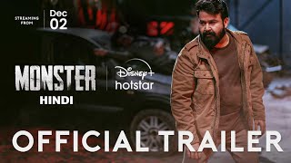 Monster (Hindi) Official Trailer | Mohanlal | #DisneyPlusHotstar 2 Dec