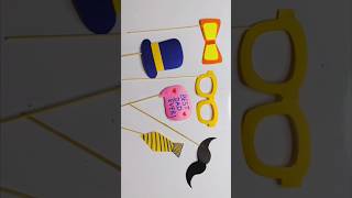 Father's day Props #diy #fathersday #props #takeaway #papercraft