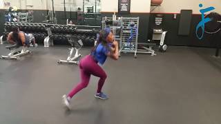 Curtsy jumps