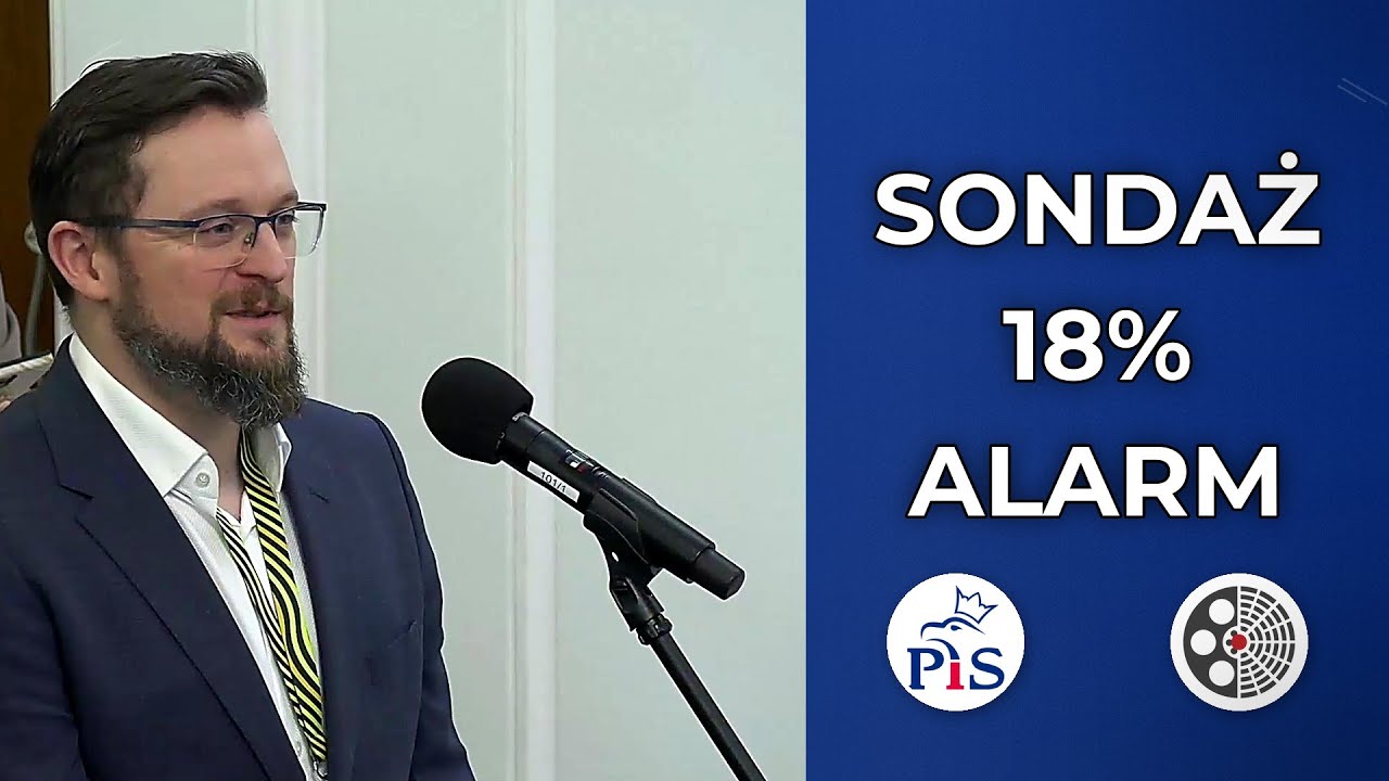 PiS: Sondaż 18% - alarm i apel o szeroką debatę