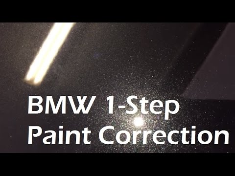 BMW Menzerna 1 Step Paint Correction - YouTube