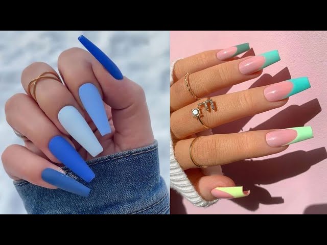 Nail ideas coffin discount