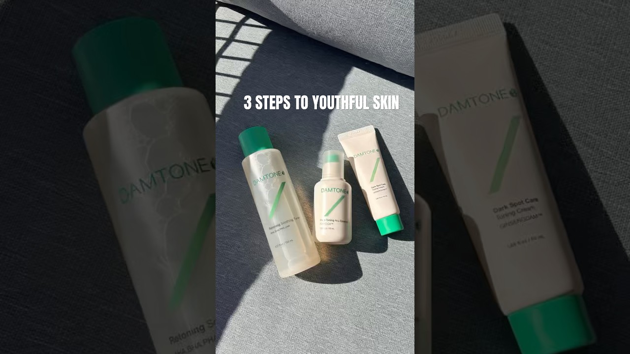 3 steps to youthful skin 