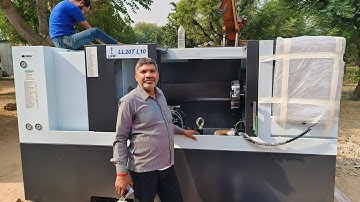 Lmw new cnc truning LL20T L10.  LMW ki new model cnc turning 2023. part 1..