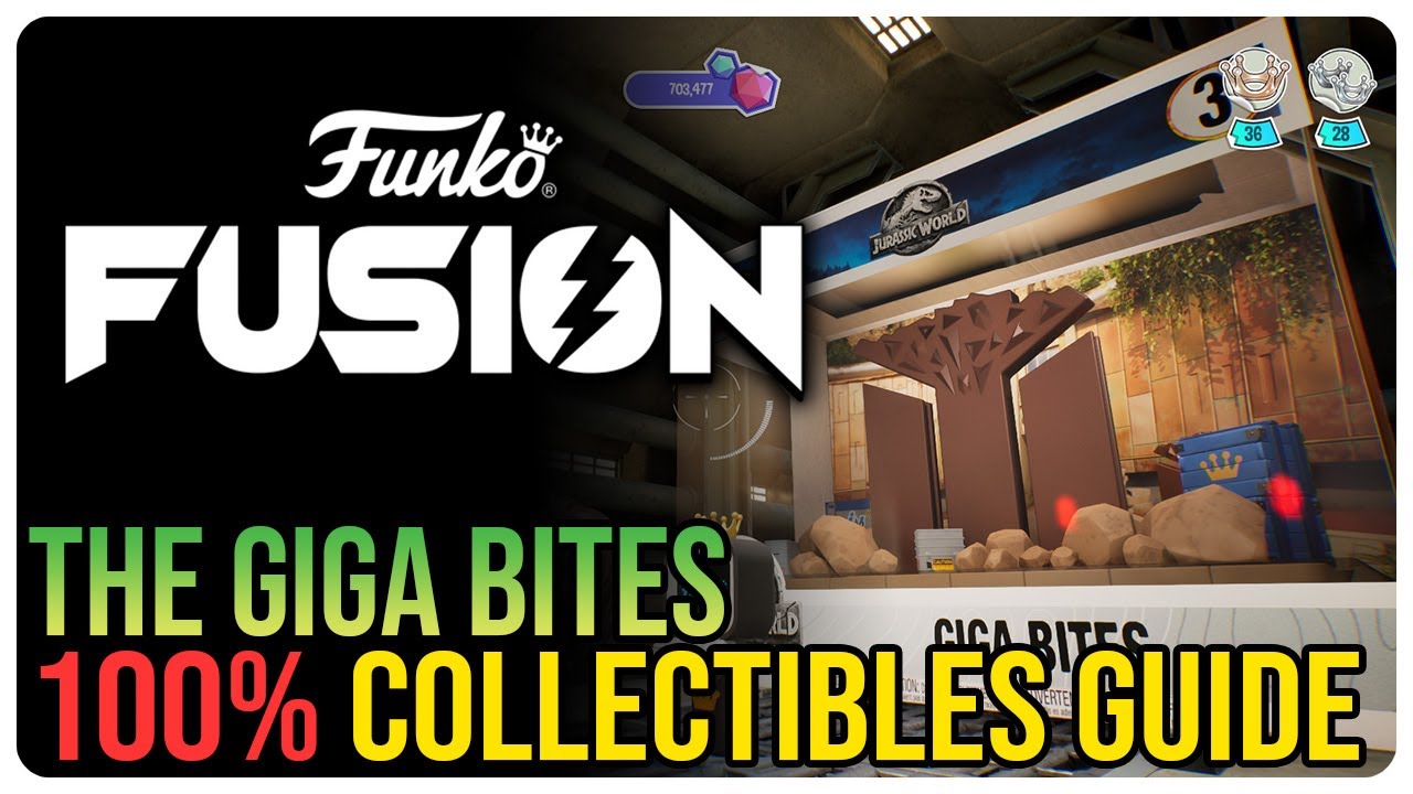 Giga Bites 100% Walkthrough Funko Fusion