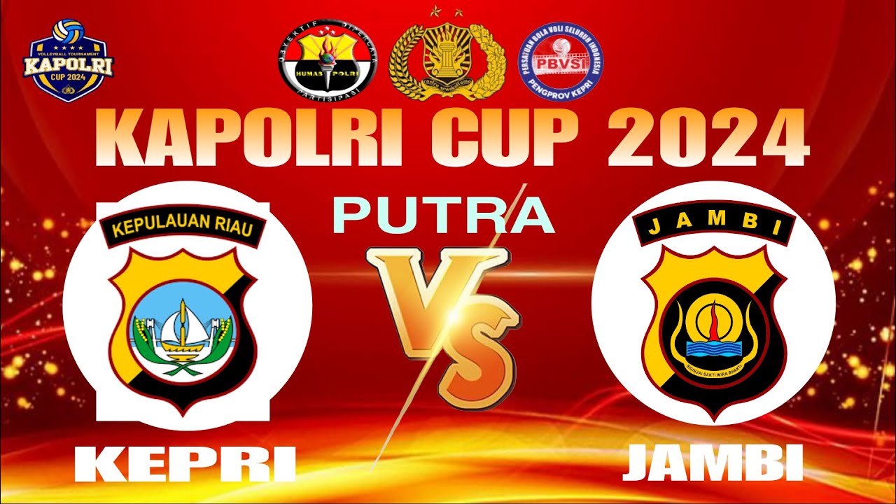 KAPOLRI CUP 2024 POLDA KEPRI VS POLDA JAMBI