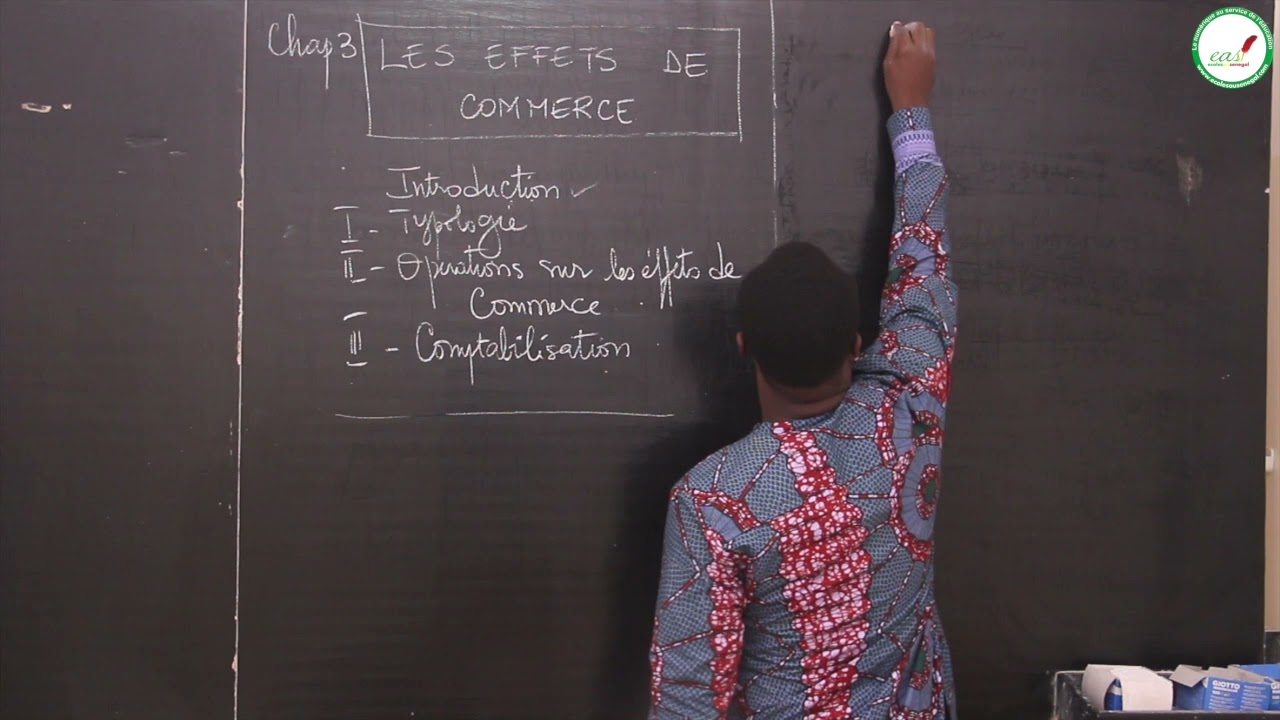 Cours - Première STEG - Comptabilité : Les effets de commerce / Suite 4 / M. Akpoto