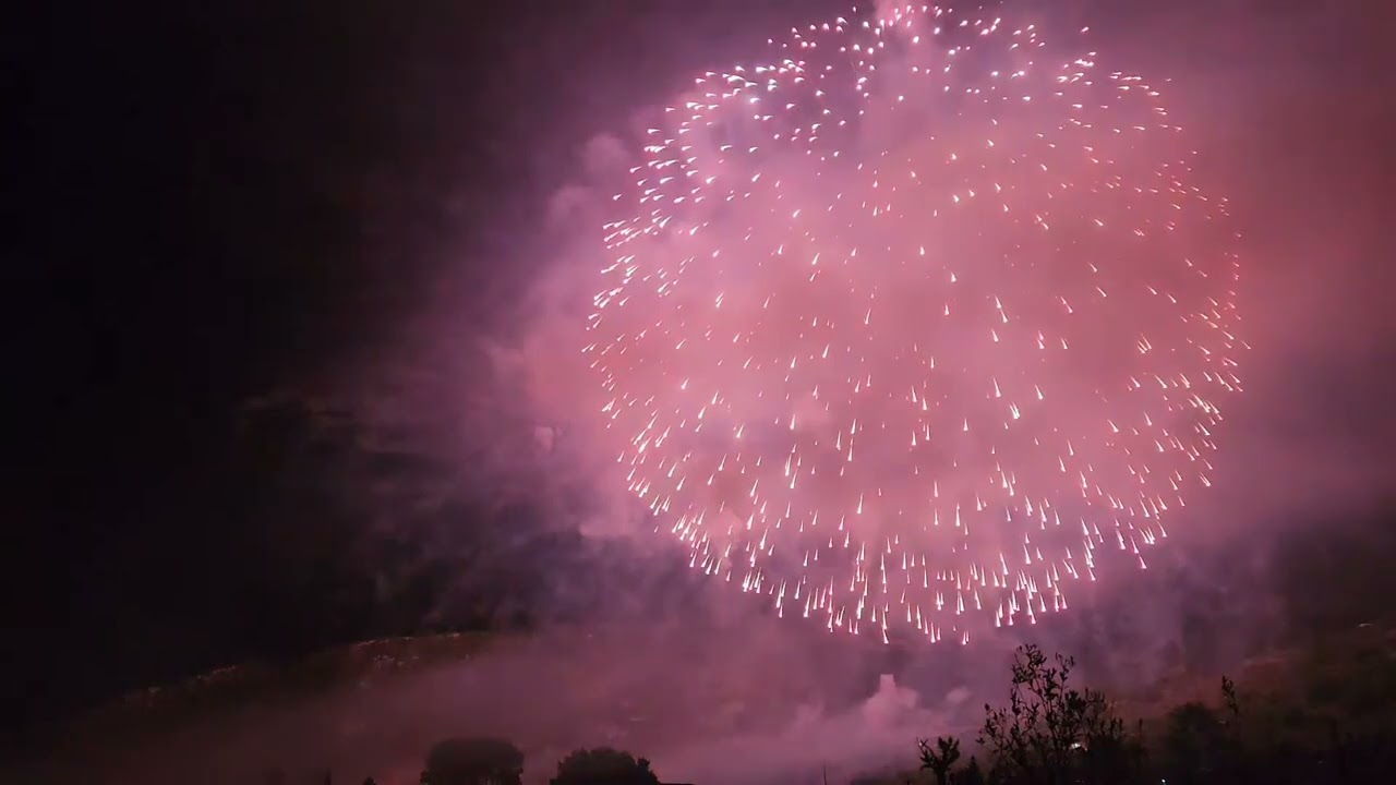 Lucca Sicula, Pasqua 2025, Festeggiamenti San Michele, Spettacolo Pirotecnico Lieto Fireworks