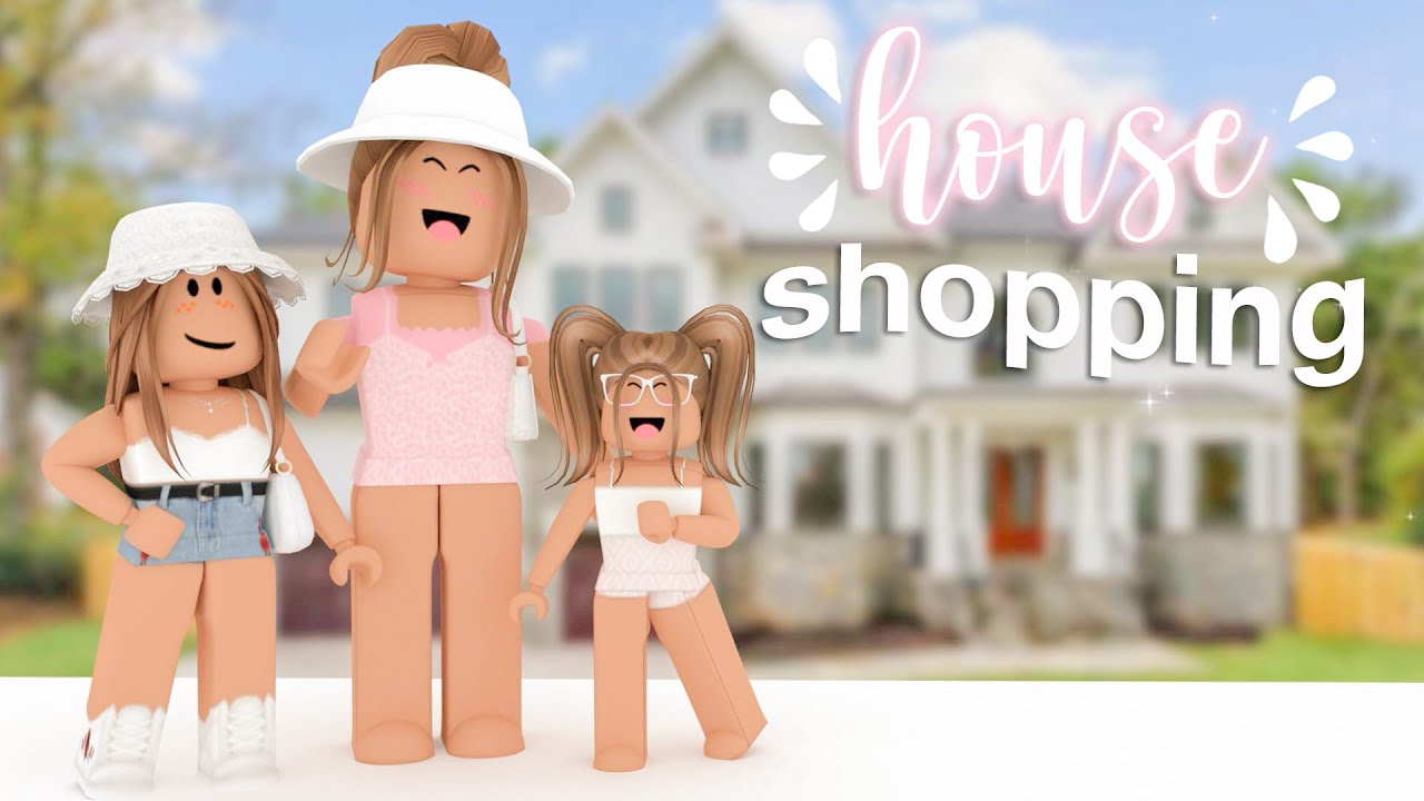 Family HOUSE SHOPPING! Buying Our New House! Roblox Bloxburg Roleplay