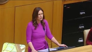 Gov. Sarah Huckabee Sanders announce budget priorities
