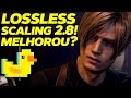 LOSSLESS SCALING 2.8! MELHOROU ALGO? TESTANDO RESIDENT EVIL 4 REMAKE