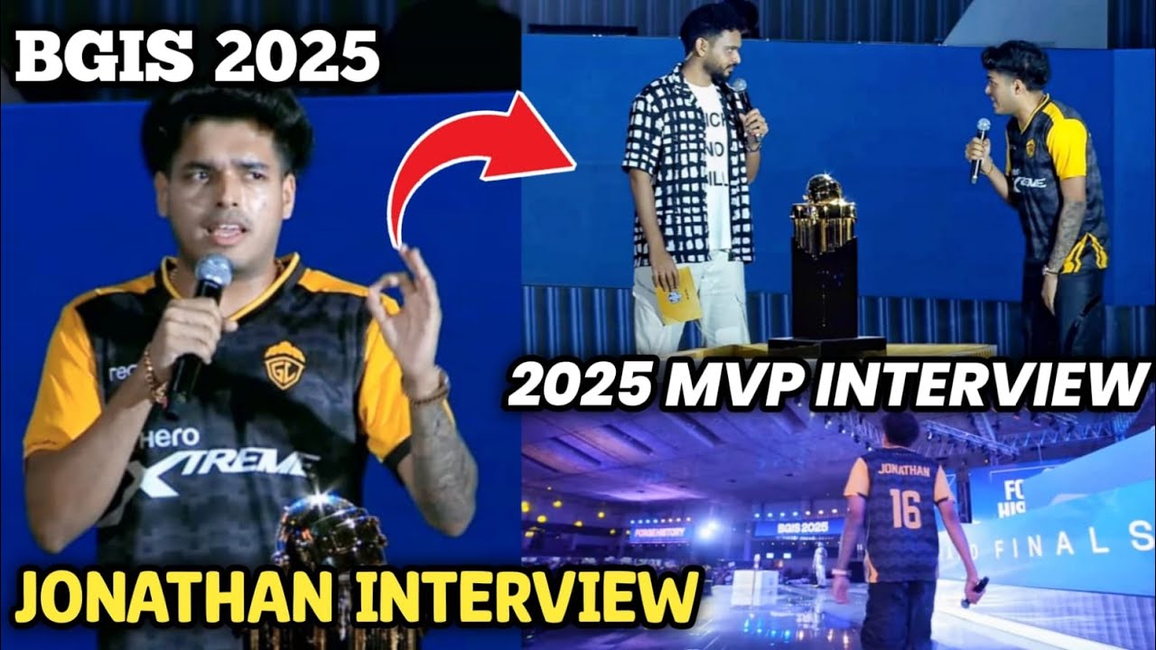 Jonathan #1 BGIS 2025 Interview 😱 Jonathan MVP 2025 MVP Interview 🔥 Godl BGIS Champion Interview