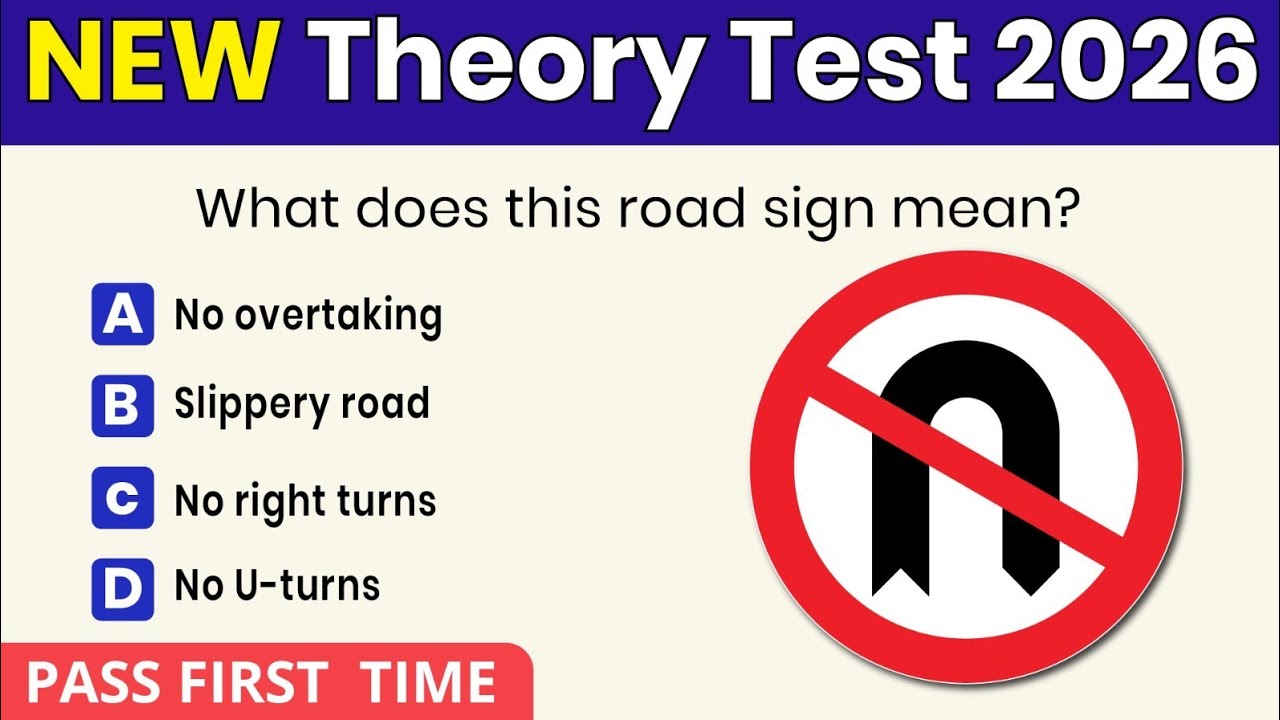 Theory Test 2026 UK Revision | DVSA THIS WEEK Questions | Pass First ...