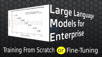 LLM naar het bedrijfsleven brengen (vanaf nul of alleen tot in de puntjes afstemmen) met Cerebras...