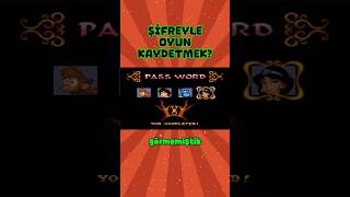 ŞİFREYLE OYUN KAYDETMEK? #oyun #oyunlar #gaming #oyunvideoları #oyunvideosu