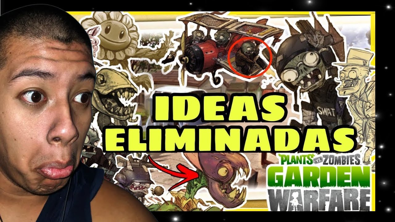 Ideas y bocetos eliminados de PVZ: Garden Warfare(cuales meteré a SunStrike)