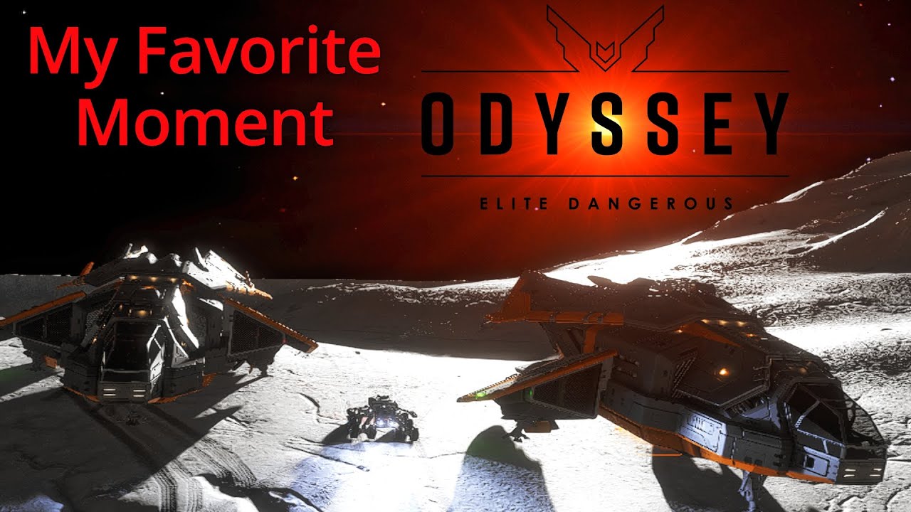 I Jumped an SRV into a Crater. It was awesome! Elite Dangerous