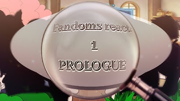 ☄️Fandoms react to each other [1/10] : PROLOGUE🌠