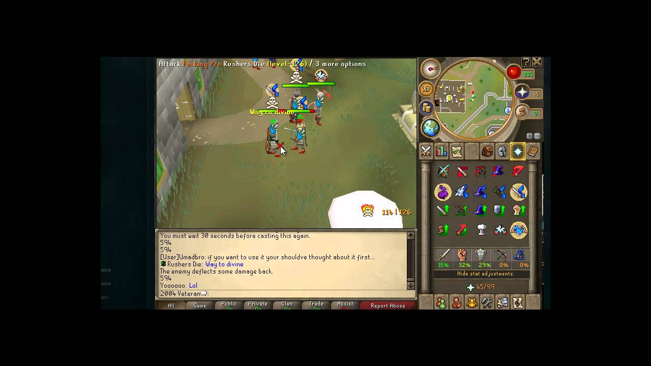 [Royale PS] 2004 Veteran vs Rushers Die (Green Partyhat risk)