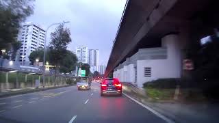 Smn7242u gla180 baby Mercedes road hogging and using handphone causing obstruction Smn7242u gla180 baby Mercedes road hogging and using handphone causing obstruction