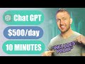 Make $500/day with ChatGPT &amp; Pictory AI Videos (Make Money with - Youtube Automation)