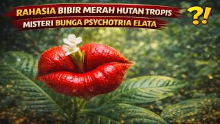 Rahasia Bibir Merah Hutan Tropis, Misteri Bunga Psychotria Elata