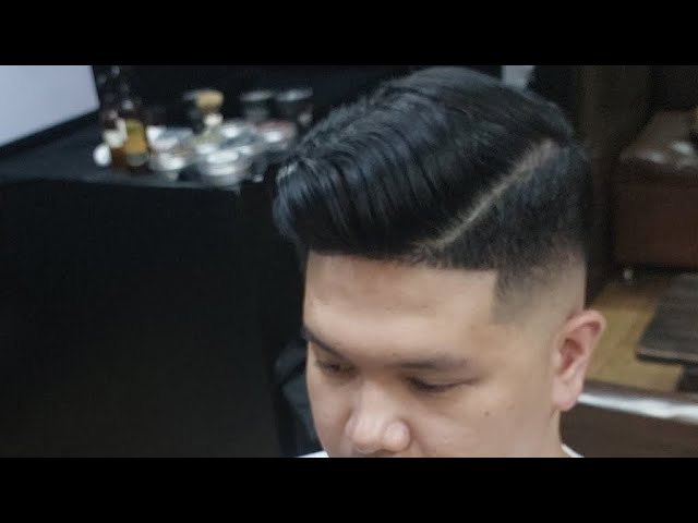 Mid Fade Fomfadour Haircut | Most popular and Trends pinoy haircut 2022 |